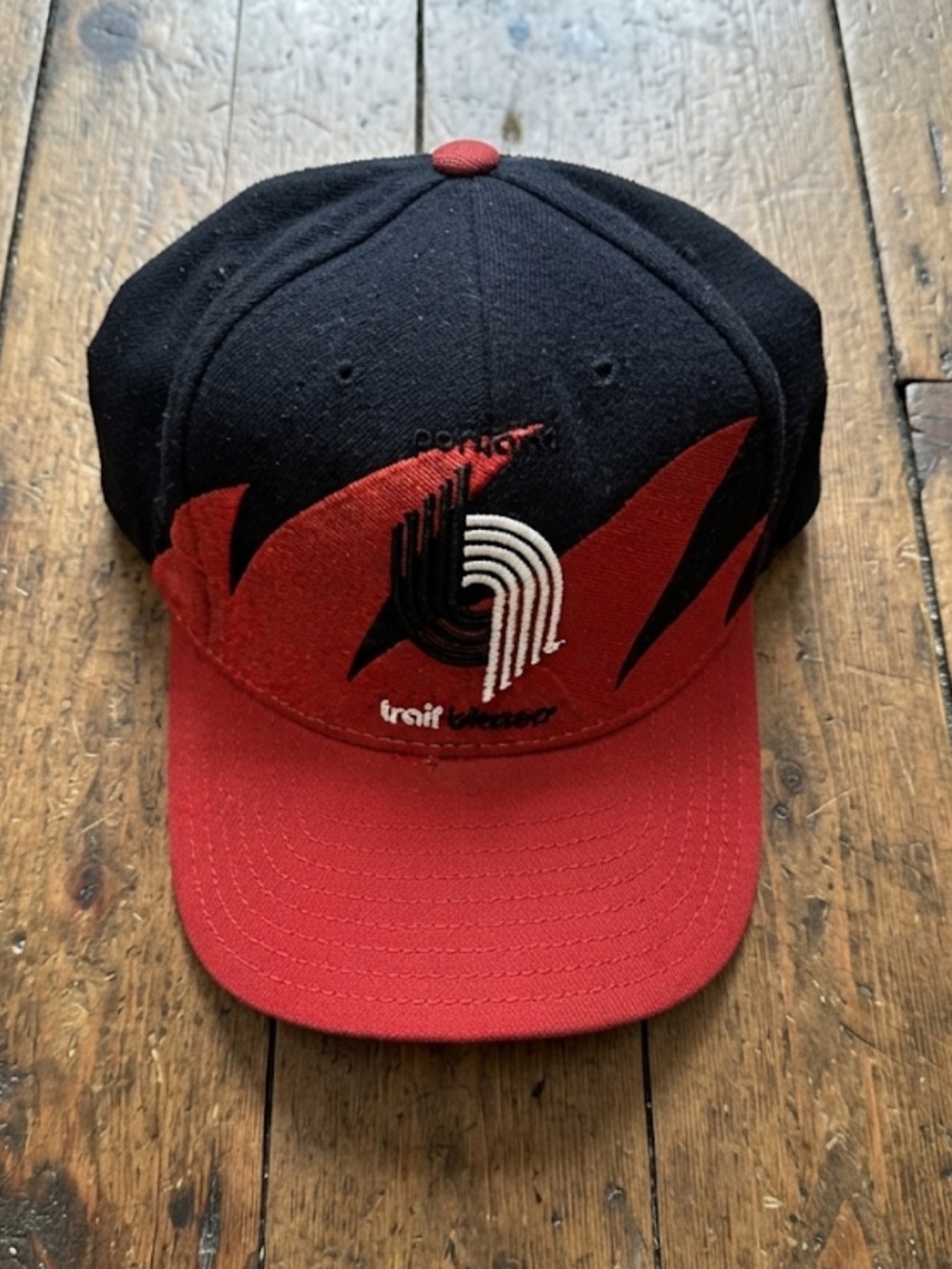 Portland Trailblazers, shark tooth hat, snapback OS